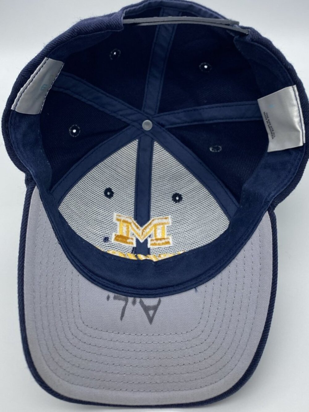 Michigan Wolverines Blue Cap Hat Snap-back Youth Kids NCAA - Picture 8 of 10
